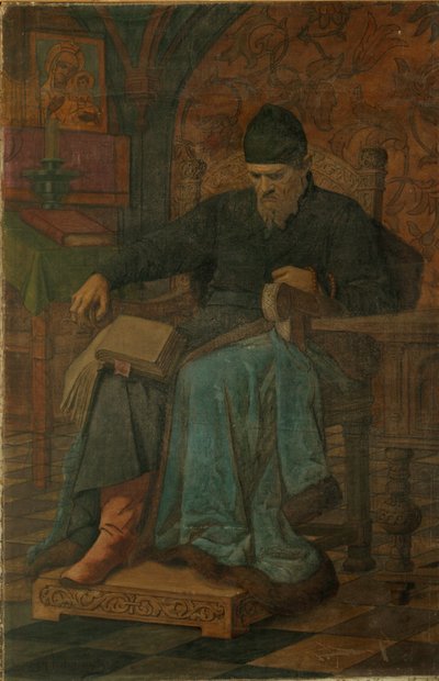 Zar Iwan IV. der Schreckliche von Alexander Nikanorovich Novoskoltsev