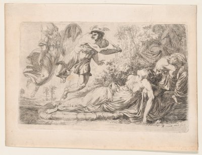 Perseus und die schlafende Medusa von Alexander Runciman
