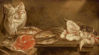 Stillleben mit Fisch, 1640 von Alexander van Adriaenssen