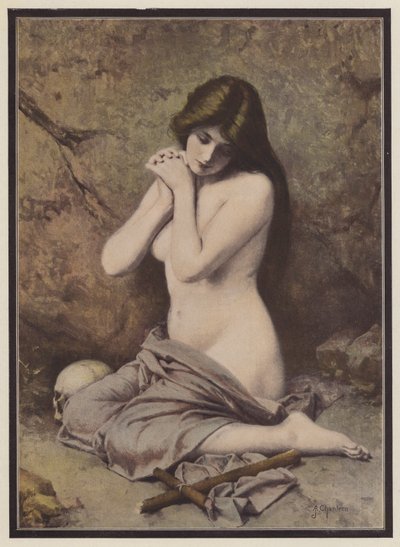 Reuige Maria Magdalena von Alexandre Jacques Chantron