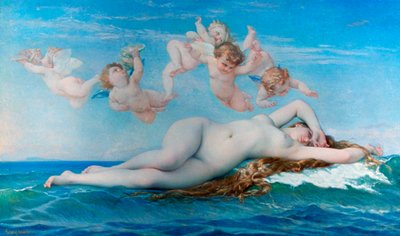 Die Geburt der Venus, 1863 von Alexandre Cabanel