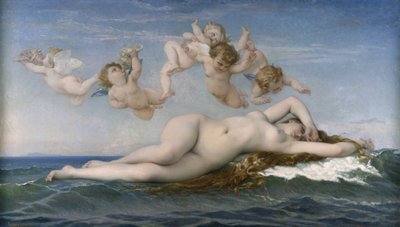 Die Geburt der Venus, 1863 von Alexandre Cabanel