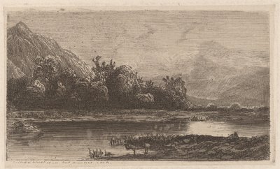Bergsee von Alexandre Calame