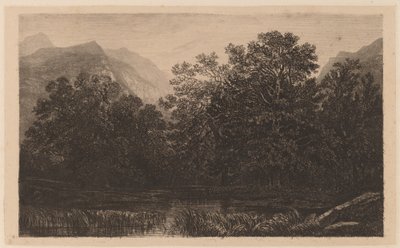 Bergteich von Alexandre Calame