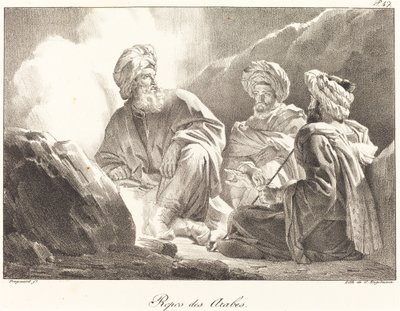 Ruhe der Araber von Alexandre Evariste Fragonard