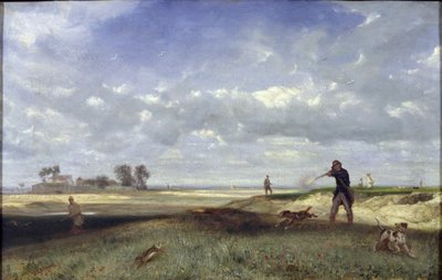 Die Jagd, 1847 von Alexandre Gabriel Decamps