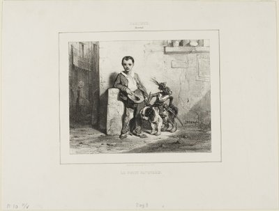 Der kleine Savoyarde von Alexandre Gabriel Decamps