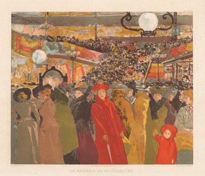 Der Kurzwarenladen, 1902 von Alexandre Lunois