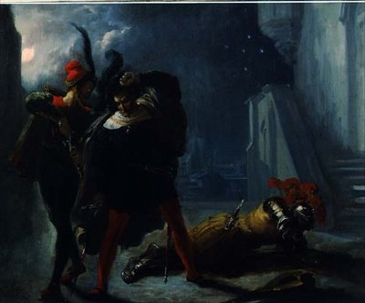 Tod von Valentin von Alexandre Marie Colin