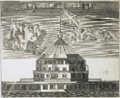Fort Kronschlot in Kronstadt, 1717 von Alexei Ivanovich Rostovtsev