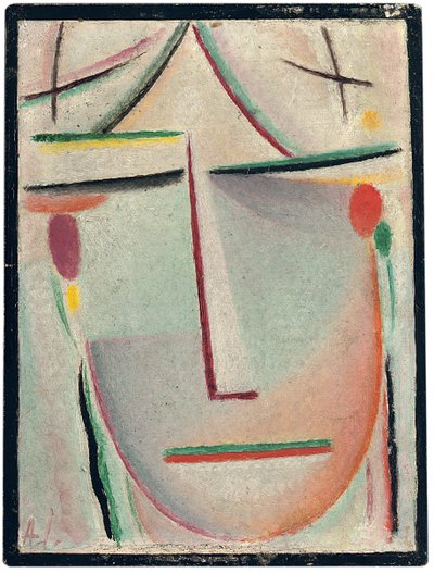 Abstrakter Kopf, ca. 1921 von Alexej von Jawlensky