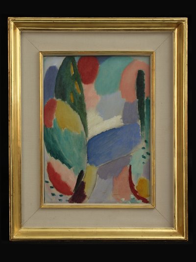Blaue Straße, 1916 von Alexej von Jawlensky