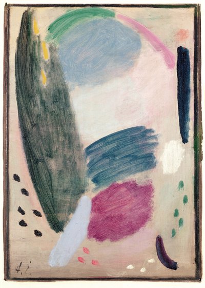 Träumen, Sonntagmorgen, Ascona von Alexej von Jawlensky
