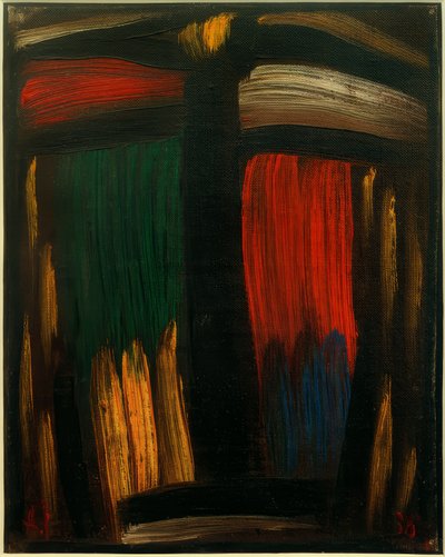 Große Meditation: Glut von Alexej von Jawlensky