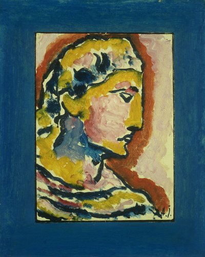 Kopf, 1930 von Alexej von Jawlensky