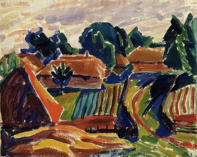 Landschaft von Alexej von Jawlensky