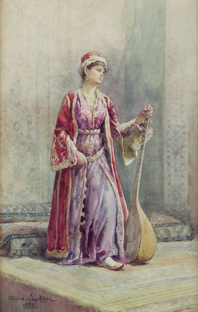 Eine Haremsmusikerin, 1888 von Alexina MacRitchie