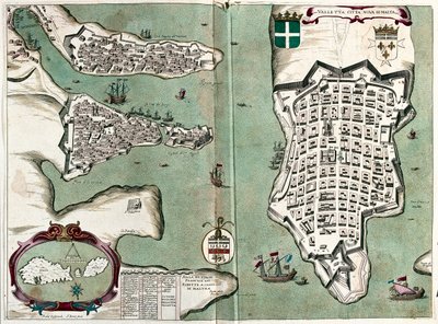Valletta, Malta von Alexis Hubert Jaillot