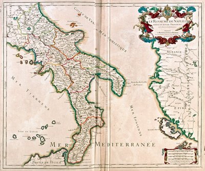 Neapel, Italien von Alexis Hubert Jaillot