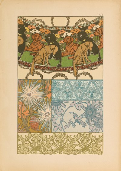 Documents Décoratifs, 1902 von Alfons Marie Mucha