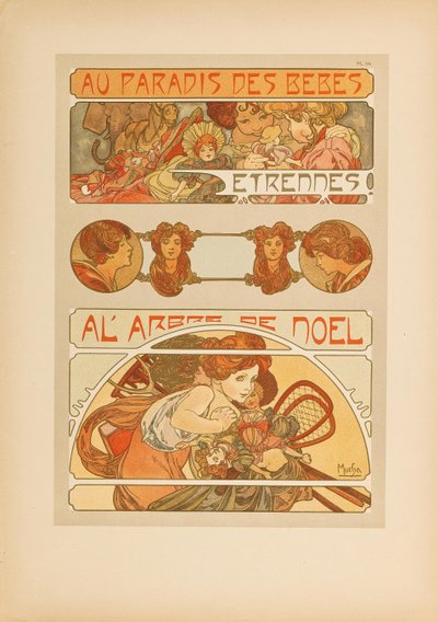 Dekorative Dokumente, 1902 von Alfons Marie Mucha