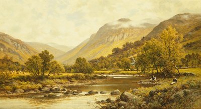 Borrowdale, Cumberland, 1896 von Alfred Augustus Glendening