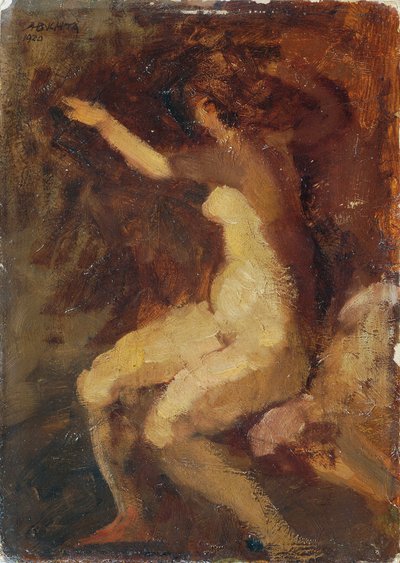 Aktstudie von Alfred Buchta