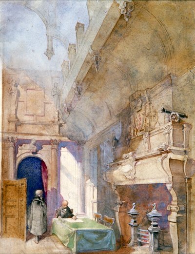 Speisesaal, Charterhouse, London, 1913 von Alfred Charles Conrade