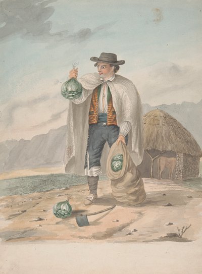 Teneriffa-Mann von Tacoronte von Alfred Diston
