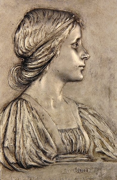 Meine reine Königin von Alfred Drury