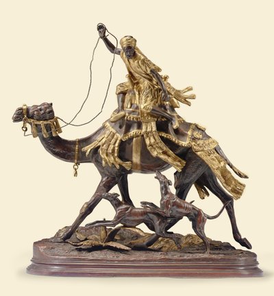 Jagd in der Sahara von Alfred Dubucand
