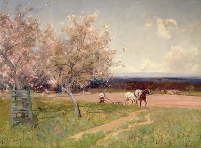 Pflügen von Alfred East