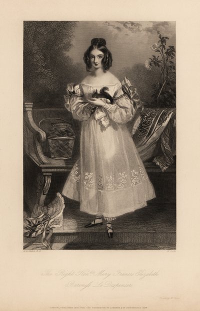 Mary Frances Elizabeth Stapleton von Alfred Edward (after) Chalon