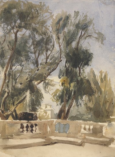 Die Terrasse von Alfred Elmore