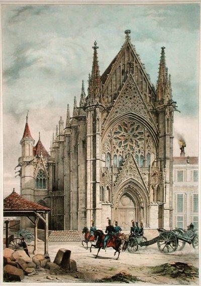 Kapelle des Château de Vincennes von Alfred Guesdon