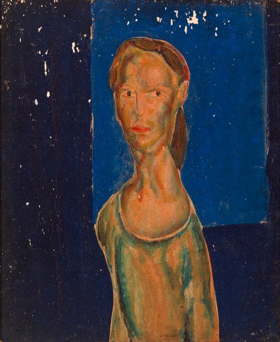 Porträt einer Frau von Alfred H. Maurer