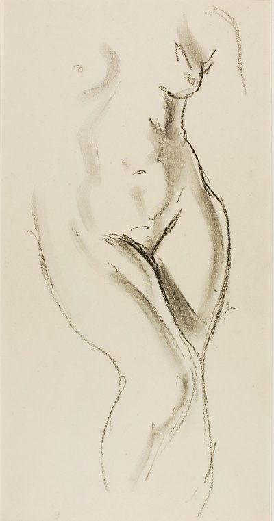 Stehender Akt von Alfred H. Maurer