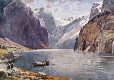 Naerofjord von Alfred Heaton Cooper