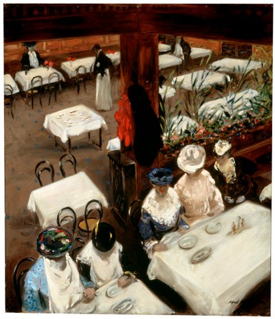 In einem Café, 1905 von Alfred Henry Maurer