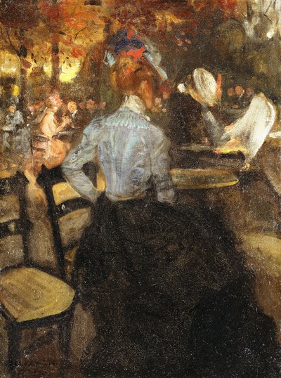 Das Café, ca. 1900 von Alfred Henry Maurer