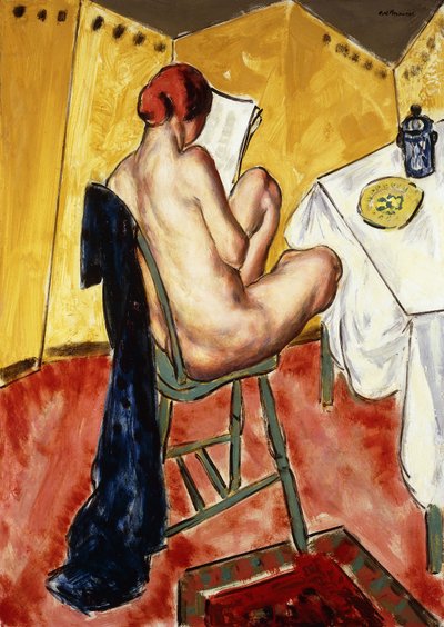 Der gelbe Schirm von Alfred Henry Maurer