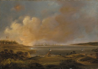 Die Schlacht von Fort McHenry von Alfred Jacob Miller