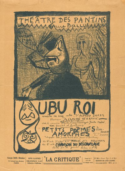 Ubu Roi; Petits Poèmes amorphes von Alfred Jarry