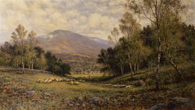 In der Nähe von Bettws-Y Coed von Alfred Jr. Glendening