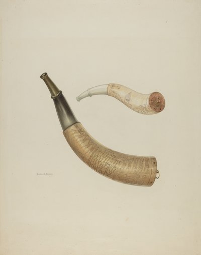 Pulverhorn von Alfred Koehn