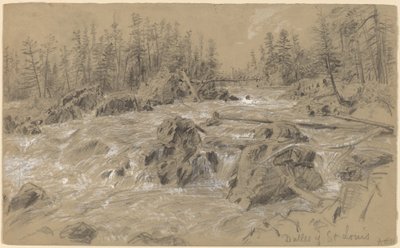 Dalles von St. Louis von Alfred R. Waud