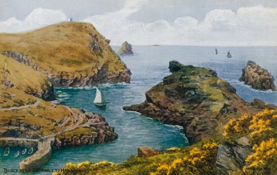 Boscastle, Hafeneinfahrt von Alfred Robert Quinton