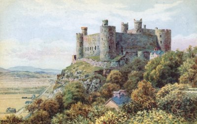 Burg Harlech von Alfred Robert Quinton