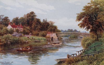 Holt Fleet, bei Worcester von Alfred Robert Quinton