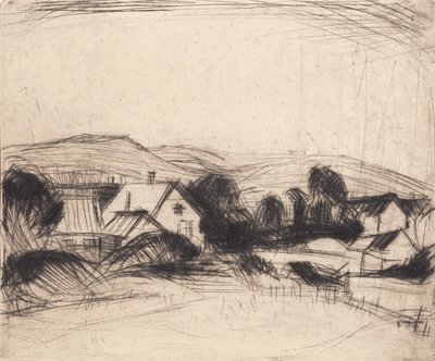 Ein Dorf von Alfred Simonsen